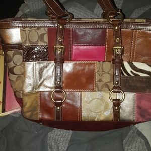 Limited edition patchwork Coach